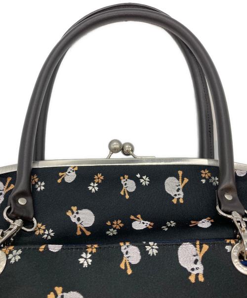 AYANOKOJI（アヤノコウジ）AYANOKOJI (アヤノコウジ) 2WAYがま口ショルダーバッグ ブラックの古着・服飾アイテム