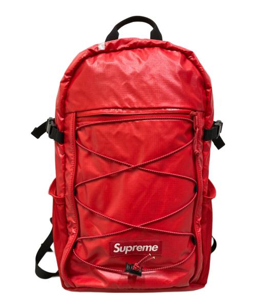 SUPREME（シュプリーム）Supreme (シュプリーム) 17AW BOX LOGO CORDURA BACKPACK レッドの古着・服飾アイテム
