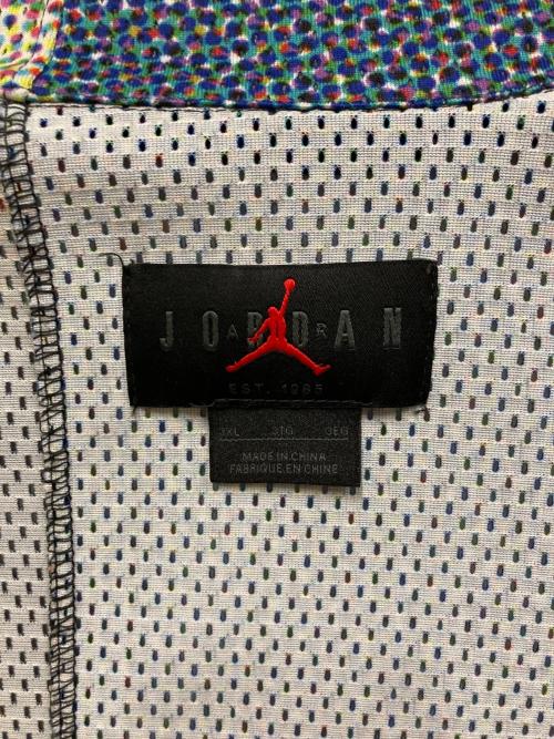 JORDAN（ジョーダン）JORDAN (ジョーダン) JORDAN BRAND AS M J FLT HRTG PHOTO SHIRT ブラック×ブルー サイズ:3XLの古着・服飾アイテム