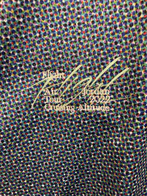 JORDAN（ジョーダン）JORDAN (ジョーダン) JORDAN BRAND AS M J FLT HRTG PHOTO SHIRT ブラック×ブルー サイズ:3XLの古着・服飾アイテム