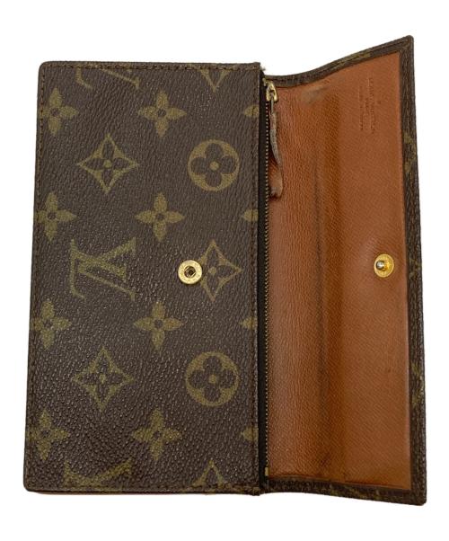 LOUIS VUITTON（ルイ ヴィトン）LOUIS VUITTON (ルイ ヴィトン) 2つ折り財布 ブラウンの古着・服飾アイテム