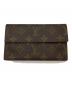 LOUIS VUITTON（ルイ ヴィトン）の古着「2つ折り財布」｜ブラウン