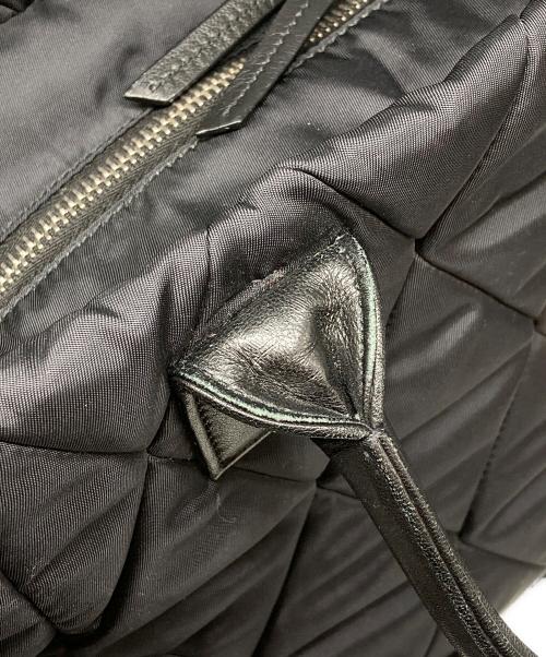 PRADA（プラダ）PRADA (プラダ) キルティングナイロントートバッグ ブラックの古着・服飾アイテム