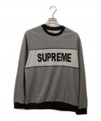 SUPREMEシュプリーム）の古着「17AW Tonal Logo Crewneck」｜グレー