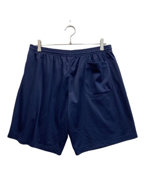 UNDEFEATED（アンディフィーテッド）UNDEFEATED (アンディフィーテッド) メッシュハーフパンツ ネイビー サイズ:XLの古着・服飾アイテム