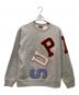 Supreme（シュプリーム）の古着「Jacquard Logo Crewneck」｜グレー