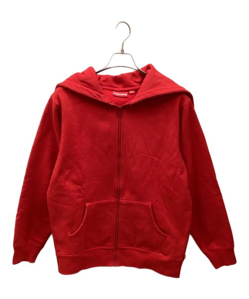 SUPREME（シュプリーム）SUPREME (シュプリーム) Split Hood Zip Up Sweat レッド サイズ:SIZE Lの古着・服飾アイテム