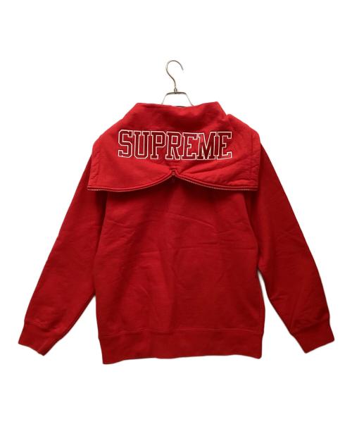 SUPREME（シュプリーム）SUPREME (シュプリーム) Split Hood Zip Up Sweat レッド サイズ:SIZE Lの古着・服飾アイテム