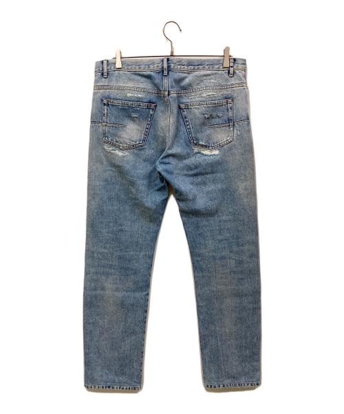 DIOR HOMME（ディオール オム）DIOR HOMME (ディオール オム) 14AW ダメージデニムパンツ ブルー サイズ:SIZE 33の古着・服飾アイテム
