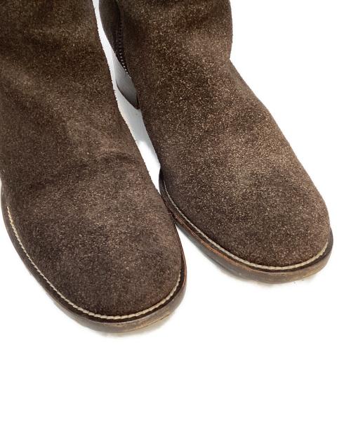 MIU MIU（ミュウミュウ）MIU MIU (ミュウミュウ) ロングブーツ ブラウン サイズ:SIZE 39の古着・服飾アイテム