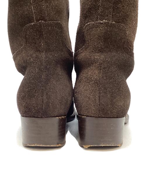 MIU MIU（ミュウミュウ）MIU MIU (ミュウミュウ) ロングブーツ ブラウン サイズ:SIZE 39の古着・服飾アイテム