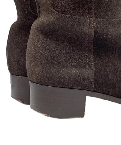 MIU MIU（ミュウミュウ）MIU MIU (ミュウミュウ) ロングブーツ ブラウン サイズ:SIZE 39の古着・服飾アイテム