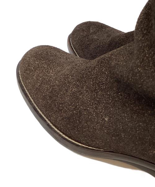 MIU MIU（ミュウミュウ）MIU MIU (ミュウミュウ) ロングブーツ ブラウン サイズ:SIZE 39の古着・服飾アイテム