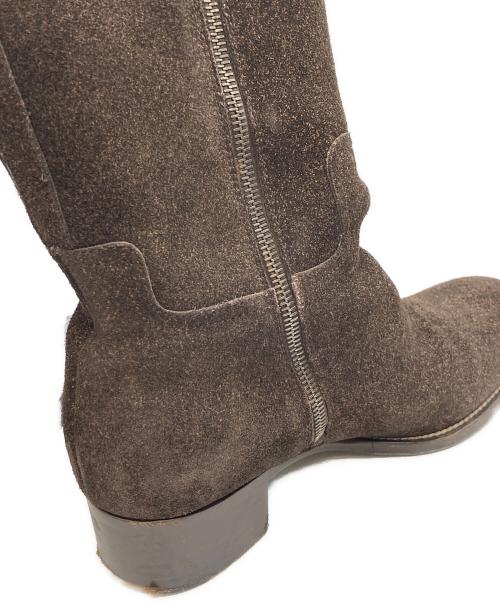 MIU MIU（ミュウミュウ）MIU MIU (ミュウミュウ) ロングブーツ ブラウン サイズ:SIZE 39の古着・服飾アイテム