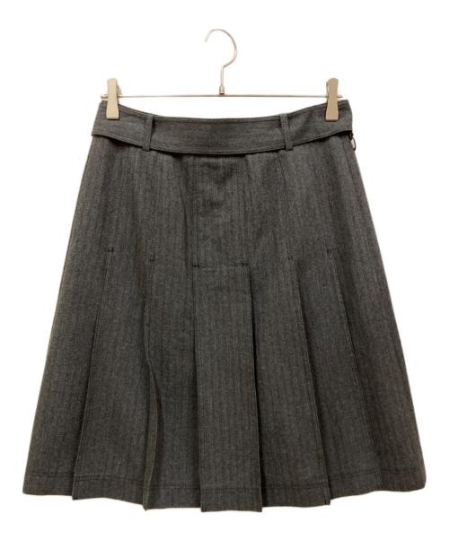 BURBERRY LONDON（バーバリーロンドン）BURBERRY LONDON (バーバリーロンドン) トレンチスカート グレー サイズ:SIZE 40の古着・服飾アイテム