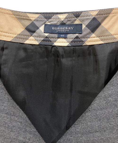 BURBERRY LONDON（バーバリーロンドン）BURBERRY LONDON (バーバリーロンドン) トレンチスカート グレー サイズ:SIZE 40の古着・服飾アイテム