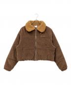 NIKEナイキ）の古着「CORDUROY WINTER JACKET」｜ブラウン