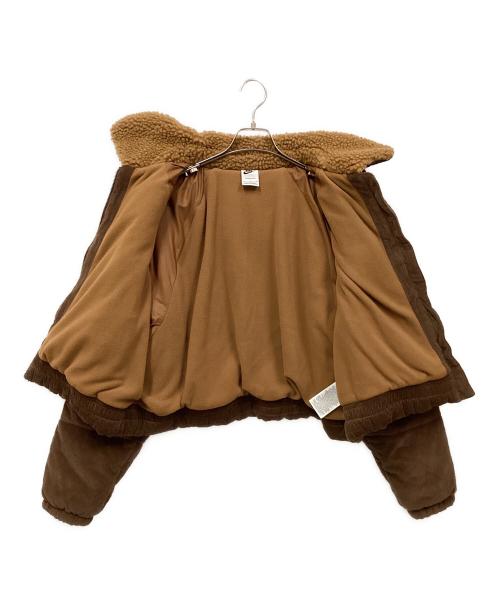 NIKE（ナイキ）NIKE (ナイキ) CORDUROY WINTER JACKET ブラウン サイズ:SIZE Lの古着・服飾アイテム