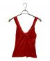 GUCCI（グッチ）の古着「ノットデザイン キャミソール」｜レッド