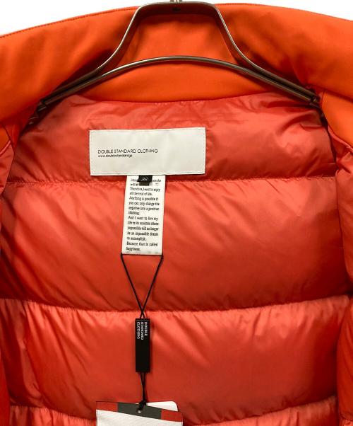 DOUBLE STANDARD CLOTHING（ダブルスタンダードクロージング）DOUBLE STANDARD CLOTHING (ダブルスタンダードクロージング) フォックスファー付ボンディングダウン オレンジ サイズ:SIZE 36 未使用品の古着・服飾アイテム