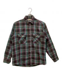 FIVE BROTHER（ファイブブラザー）の古着「ネルシャツ」｜グレー