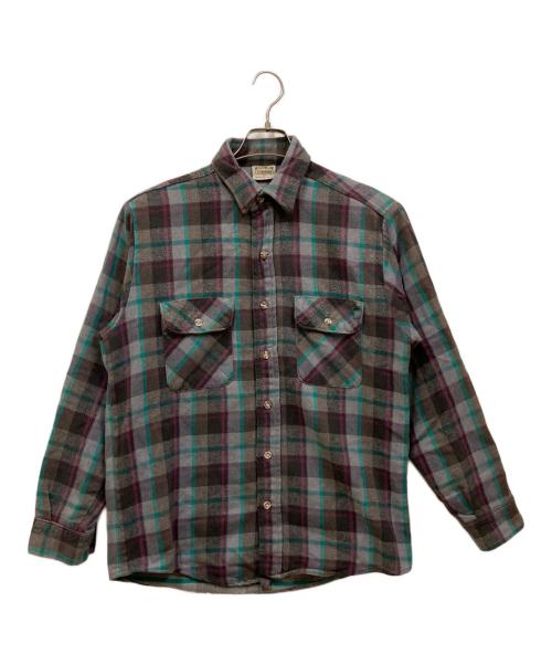 FIVE BROTHER（ファイブブラザー）FIVE BROTHER (ファイブブラザー) ネルシャツ グレー サイズ:SIZE Mの古着・服飾アイテム