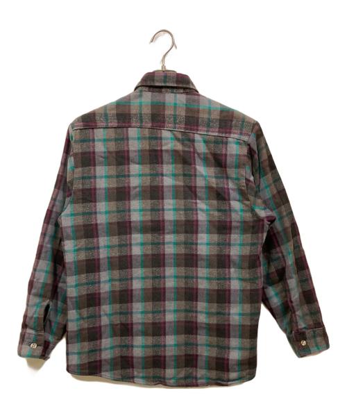 FIVE BROTHER（ファイブブラザー）FIVE BROTHER (ファイブブラザー) ネルシャツ グレー サイズ:SIZE Mの古着・服飾アイテム