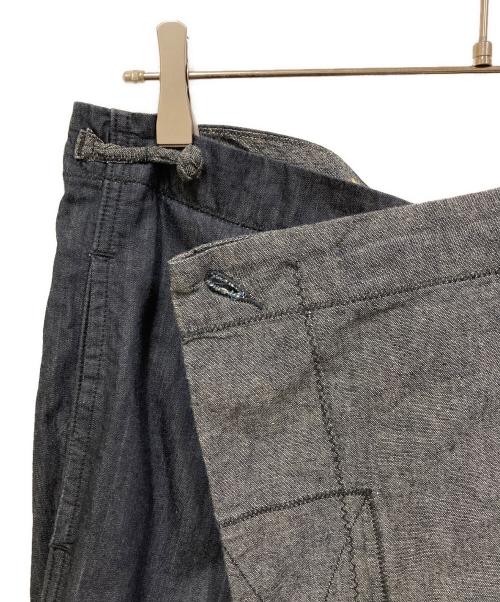 KAPITAL（キャピタル）KAPITAL (キャピタル) パッチワークラップパンツ ネイビー サイズ:SIZE 1の古着・服飾アイテム