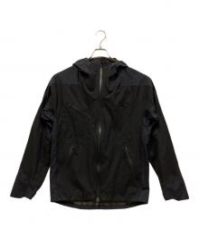 DAIWA（ダイワ）の古着「ポーラテック ネオシェル ハイブリッドレインジャケット」｜ネイビー×ブラック