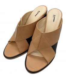 JIL SANDER NAVY（ジルサンダー ネイビー）の古着「サンダル」｜ベージュ