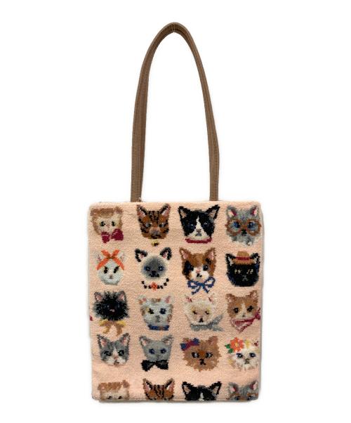 LOVERARY by FEILER（ラブラリー バイ フェイラー）LOVERARY by FEILER (ラブラリー バイ フェイラー) トートバッグ ピンクの古着・服飾アイテム