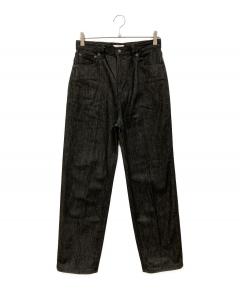 jonnlynx ジョンリンクス 再構築デニムパンツ ブラックデニムユニセックス 中古・古着通販】jonnlynx (ジョンリンクス) Switch Denim