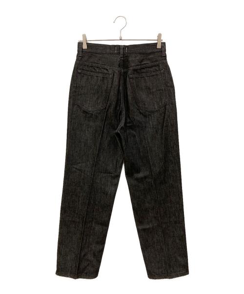 woadblue（ウォードブルー）woadblue (ウォードブルー) Demi-Luxe Beams (デミルクス ビームス) リジットハイライズ パンツ ブラック サイズ:SIZE26の古着・服飾アイテム