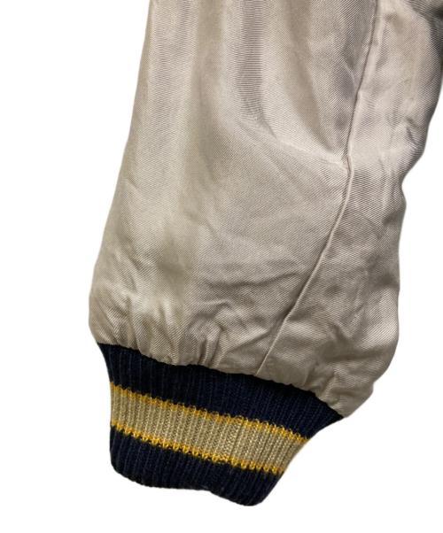 東洋エンタープライズ（トウヨウエンタープライズ）東洋エンタープライズ (トウヨウエンタープライズ) SOUVENIR JACKET WHITE EAGLE×GOLD DRAGON  ブラック サイズ:SIZE Lの古着・服飾アイテム