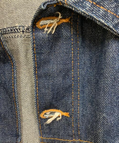 PRISON BLUES（プリズンブルース）PRISON BLUES (プリズンブルース) 650 DENIM WESTERN JACKET インディゴ サイズ:SIZE 3の古着・服飾アイテム