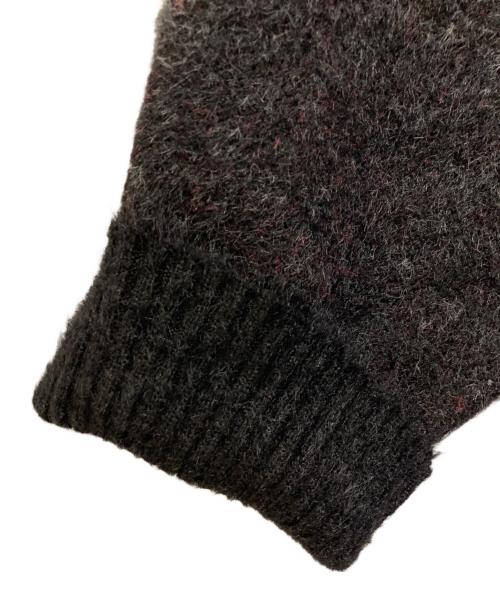 ROLLING STONES（ローリングストーンズ）ROLLING STONES (ローリングストーンズ) JACKROSE (ジャックローズ) シャギーニット ブラック サイズ:SIZE 3の古着・服飾アイテム