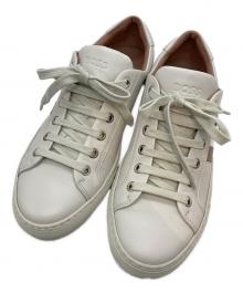 BOSS（ボス）の古着「シグネチャーストライプスニーカー」｜ベージュ