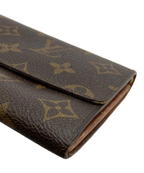 LOUIS VUITTON（ルイ ヴィトン）LOUIS VUITTON (ルイ ヴィトン) 長財布 ブラウン サイズ:表記なしの古着・服飾アイテム