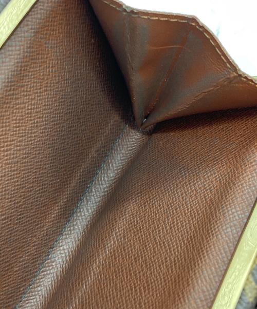 LOUIS VUITTON（ルイ ヴィトン）LOUIS VUITTON (ルイ ヴィトン) がま口財布 ブラウン サイズ:表記なしの古着・服飾アイテム