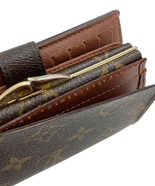 LOUIS VUITTON（ルイ ヴィトン）LOUIS VUITTON (ルイ ヴィトン) がま口財布 ブラウン サイズ:表記なしの古着・服飾アイテム
