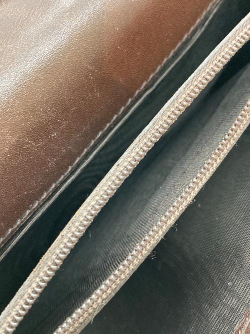 GUCCI（グッチ）GUCCI (グッチ) グッチシマレザーウォレット ブラウン サイズ:表記なしの古着・服飾アイテム