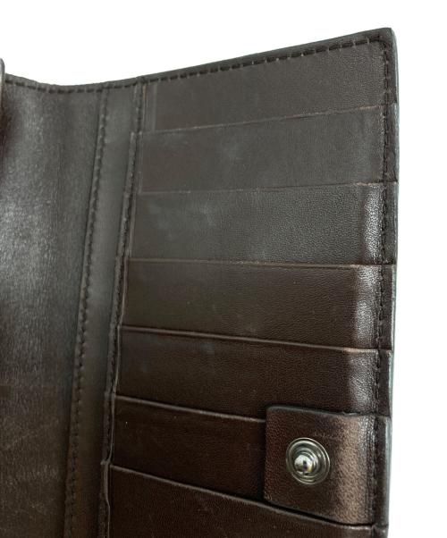 GUCCI（グッチ）GUCCI (グッチ) グッチシマレザーウォレット ブラウン サイズ:表記なしの古着・服飾アイテム