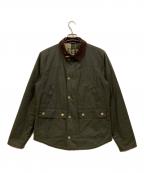 Barbourバブアー）の古着「Reelin Wax Jacket リーリンワックスジャケット」｜オリーブ