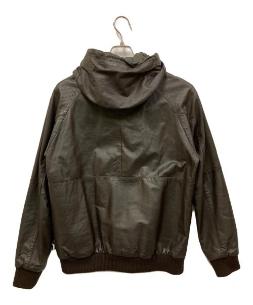 ADDICT（アディクト）ADDICT (アディクト) レザージャケット ブラウン サイズ:SIZE Mの古着・服飾アイテム