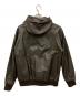 ADDICT (アディクト) レザージャケット ブラウン サイズ:SIZE M：6000円