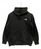 THE NORTH FACEザ ノース フェイス）の古着「Square Logo Hoodie」｜ブラック