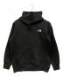 THE NORTH FACE（ザ ノース フェイス）の古着「Square Logo Hoodie」｜ブラック