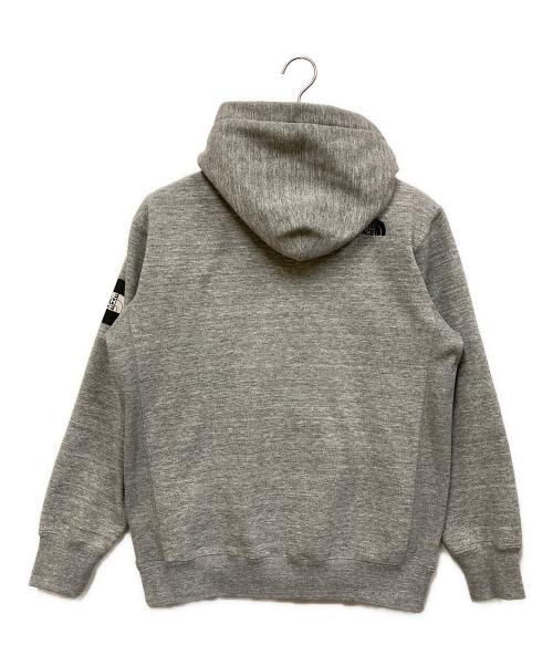 THE NORTH FACE（ザ ノース フェイス）THE NORTH FACE (ザ ノース フェイス) Square Logo Hoodie グレー サイズ:SIZE Lの古着・服飾アイテム