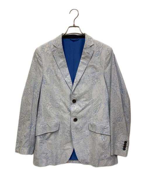 ETRO（エトロ）ETRO (エトロ) テーラードジャケット ホワイト サイズ:48の古着・服飾アイテム