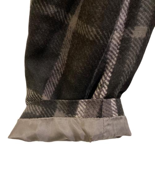 ETRO（エトロ）ETRO (エトロ) チェックテーラードジャケット ブラック サイズ:SIZE 48の古着・服飾アイテム